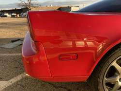 1995 Acura NSX in Formula Red over Tan