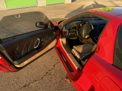 1995 Acura NSX in Formula Red over Tan