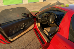 1995 Acura NSX in Formula Red over Tan
