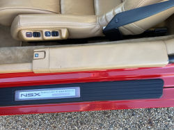 1995 Acura NSX in Formula Red over Tan