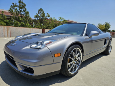 2004 Acura NSX in Sebring Silver over Silver