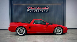 1996 Acura NSX in Formula Red over Black