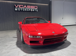 1996 Acura NSX in Formula Red over Black