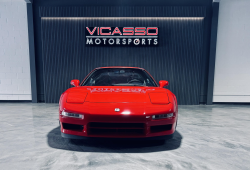 1996 Acura NSX in Formula Red over Black