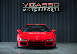 1996 Acura NSX in Formula Red over Black