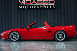 1996 Acura NSX in Formula Red over Black