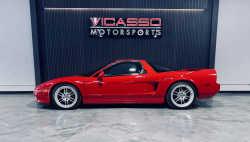 1996 Acura NSX in Formula Red over Black