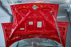 1996 Acura NSX in Formula Red over Black