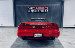 1996 Acura NSX in Formula Red over Black