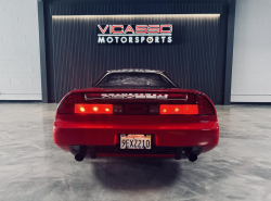 1996 Acura NSX in Formula Red over Black