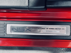 1996 Acura NSX in Formula Red over Black