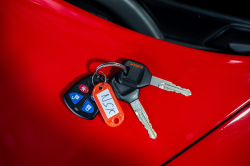 1996 Acura NSX in Formula Red over Black