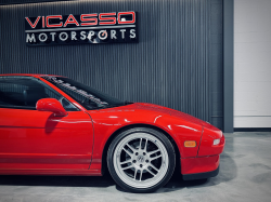 1996 Acura NSX in Formula Red over Black