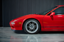 1996 Acura NSX in Formula Red over Black