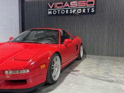 1996 Acura NSX in Formula Red over Black