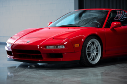 1996 Acura NSX in Formula Red over Black