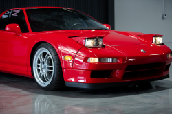 1996 Acura NSX in Formula Red over Black