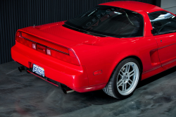 1996 Acura NSX in Formula Red over Black