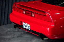 1996 Acura NSX in Formula Red over Black