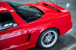 1996 Acura NSX in Formula Red over Black