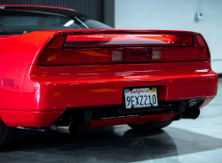 1996 Acura NSX in Formula Red over Black