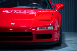 1996 Acura NSX in Formula Red over Black