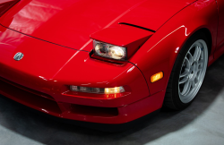 1996 Acura NSX in Formula Red over Black