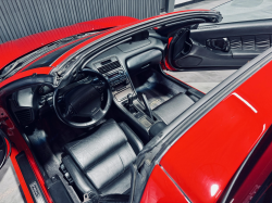 1996 Acura NSX in Formula Red over Black