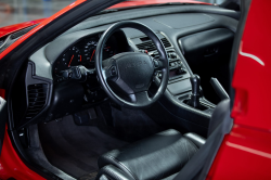 1996 Acura NSX in Formula Red over Black