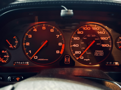 1996 Acura NSX in Formula Red over Black