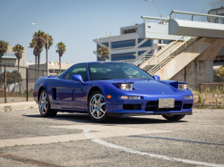 2000 Acura NSX in Monaco Blue over Black