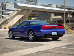 2000 Acura NSX in Monaco Blue over Black