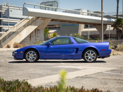 2000 Acura NSX in Monaco Blue over Black