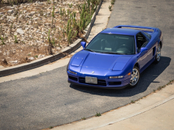 2000 Acura NSX in Monaco Blue over Black