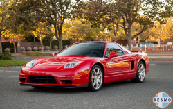 2003 Acura NSX in New Formula Red over Black