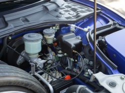 2000 Acura NSX in Monaco Blue over Black