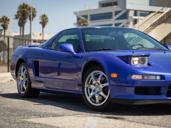 2000 Acura NSX in Monaco Blue over Black