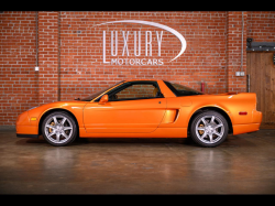 2003 Acura NSX in Imola Orange over Orange