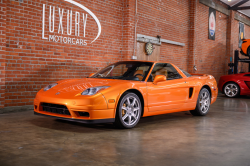 2003 Acura NSX in Imola Orange over Orange