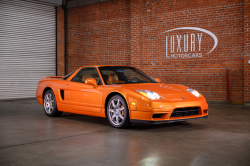 2003 Acura NSX in Imola Orange over Orange