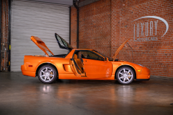 2003 Acura NSX in Imola Orange over Orange