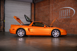 2003 Acura NSX in Imola Orange over Orange