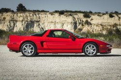 1998 Acura NSX in Formula Red over Black