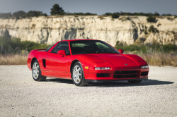 1998 Acura NSX in Formula Red over Black