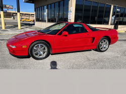 1998 Acura NSX in Formula Red over Black
