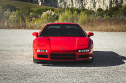 1998 Acura NSX in Formula Red over Black