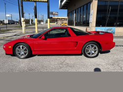 1998 Acura NSX in Formula Red over Black