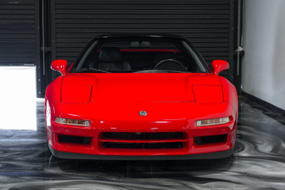 1991 Acura NSX in Formula Red over Black