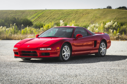 1998 Acura NSX in Formula Red over Black