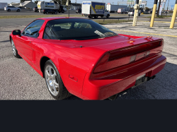 1998 Acura NSX in Formula Red over Black